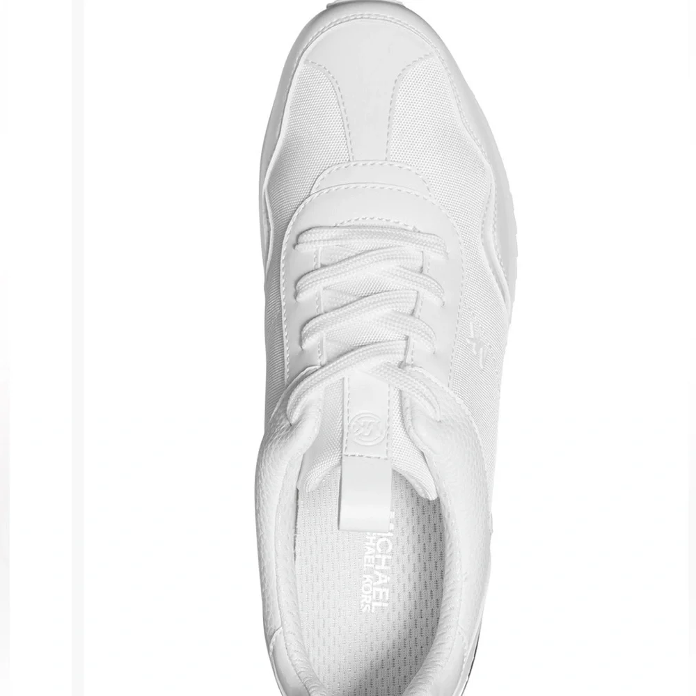 Michael Kors Women's Raina Lace-Up Trainer Running Sneakers - Picture 10 of 14